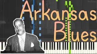 Cliff Jackson - Arkansas Blues 1965 (Blues / Stride Piano Synthesia)