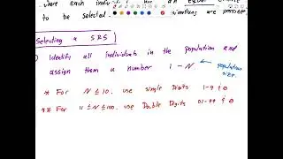 Stat Lecture 12-11-25 (Selecting Random Samples, Day 1)