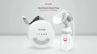 Evorie Electric Breast Pump | 15 sec | Tritan Milk bottle | Breast feeding