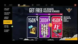 pcv reward free fire 2021 || free fire new event