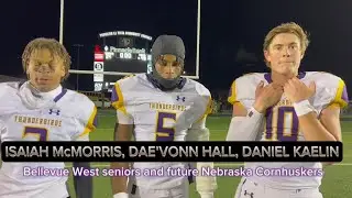 Interview with future Huskers Danny Kaelin, Dae'Vonn Hall, Isaiah McMorris after playoff win over