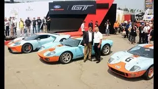 Every Generation of Ford GT in Gulf Livery