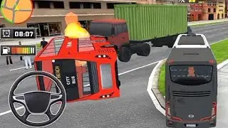American coach bus driving | Euro bus simulator 2025 Android gameplay#7American  