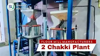 2 Chakki Plant | Atta Chakki Plant | Sharma Industries #machine #manufacturing 