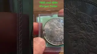 1885 and 1886 Morgan Dollar coins sending to ANACS or NGC not PCGS this time.