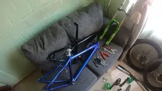 Armando Mi Bicicleta con el Nuevo Cuadro // Ya Pintado !!
