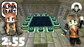 Stronghold Hide and Seek with Stina Rose - Minecraft Alphacraft S2 55