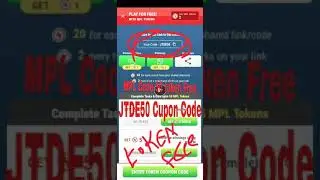 MPL coupon code 50token free