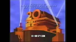 20th Century Fox (1992, unused) logo reconstruction