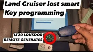 Toyota Land Cruiser 2008-2015 all smart key lost generate and programming