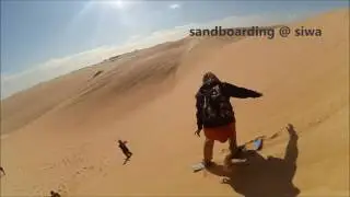 SANDBOARDING @ SIWA