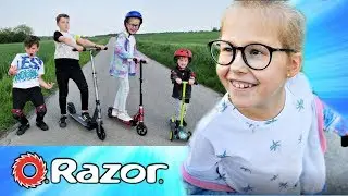 TESTUJEMY NOWE HULAJNOGI RAZOR i WYWIAD Z 