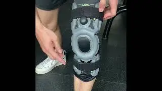 Профессиональный надувной коленный бандаж Loki Air Pro Pump