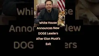 White House Announces New DOGE Leaders After Elon Musk's Exit l #shorts #worldnews #usa