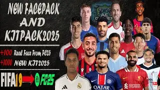 FIFA19 PATCH FC25 NEW FACEPACK AND KITPACK