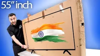 I Tried a NEW Indian TV Brand ! *Good or SCAM*