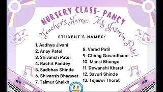 Blossom Kids International: Ms. Jasmin Patel&rsquo;s Nursery Class