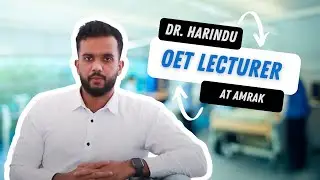 Dr. Harindu | Pass the OET Exam with Amrak