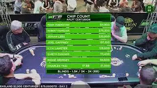 LIVE AT SOUTHPORT SHARKS FOR THE APLPT QUEENSLAND $2,500 CENTURION | $75,000GTD - DAY 2