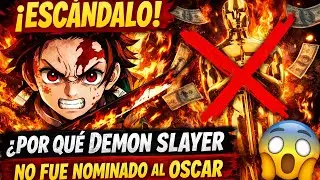 &iquest;POR QU&Eacute; DEMON SLAYER FUE IGNORADO EN LOS OSCAR? 😡🔥 | El Esc&aacute;ndalo que Hollywood No Quiere Explicar