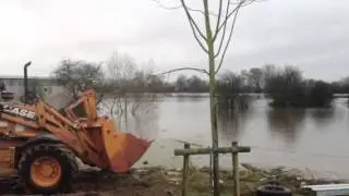 Somerset Levels - Moorland underwater