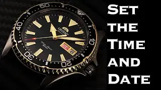 Quick Guide: Setting Time & Date on Orient Kamasu Watch