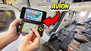 Viajé 20 HORAS en AVIÓN hasta Japón con un NINTENDO 3DS 😐