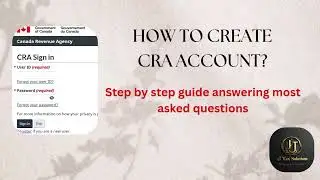 How to create CRA account?