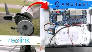 Добавьте камеры Reolink к Amcrest NVR через ONVIF (также работает с Hikvision)