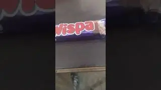 Wispa chocolate bar👍👍🤗🤗