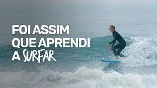 Minha evolução no surf!