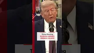 WATCH: Poland Shoots Russian Drones, Trump Sounds NATO War Alarm