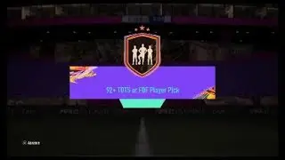 Fifa 21- 92+ TOTS OR FOF PLAYER PICK!!! WHAT A PULL!