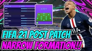 FIFA 21 *NEW* BROKEN NARROW 4231 FORMATION!! | CUSTOM TACTICS/INSTRUCTIONS POST PATCH | FUT 21!!