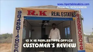 Customers Review 10x16 Real Estate Office