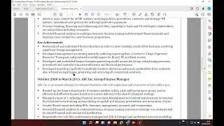 Top tips for writing an executive CV