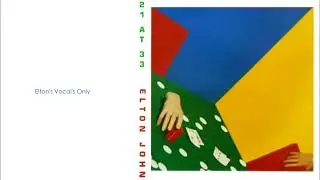 Elton's Vocal's Only