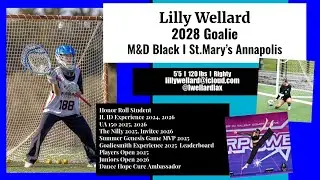 Lilly Wellard Fall 2025 Lacrosse Highlights