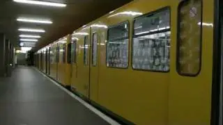 U-Bahn Berlin Bahnhof Westphalweg U6 HD