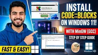  Install CodeBlocks IDE (25.03) with (GCC G++) MinGW in 2026