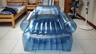 Unboxing the Intex Transparent Inflatable Armchair