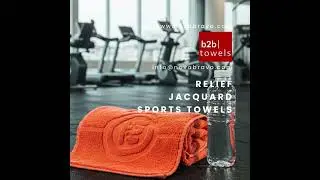 Custom Jacquard Sports Towels with Logo | Promotional Jacquard Sports Towels Manufacturer in Bulk