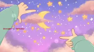 Crescent Moon | Animated Stream Overlays | Twitch Package | Twitch Stinger Transtition