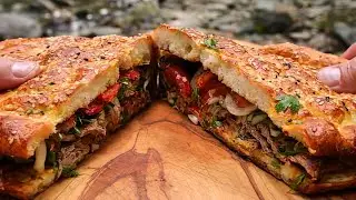 Primitive Food Cooking in Jungle | Satisfying ASMR