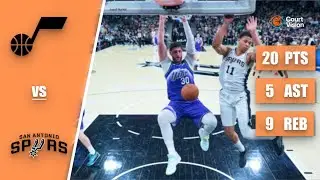 Jusuf Nurkić - 20 Points, 5 Assists, 9 Rebounds vs Spurs - 2025-26 Regular Season