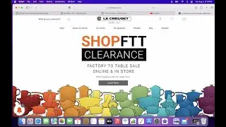 Le Creuset August 2022 Factory To Table Sale| Le Creuset Unboxing| Summertime 2022