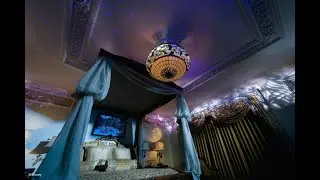 Inside the Disneyland Dream Suite - Master Suite Good Night Kiss