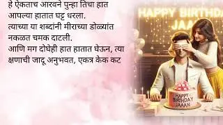 आरवचा बर्थडे आणि मिराचे सरप्राइज|केअर टेकर भाग ११६💕|मराठी कथा| लव्हस्टोरी|प्रेम| रोमान्स| रोमँटिक 