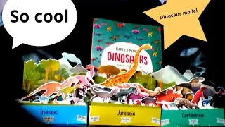 We made an epic dinosaur model dinosaur fact challenge