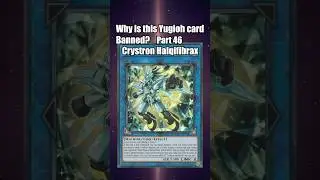 Why is Halqifibrax banned? In 1 Minute! #yugioh #yugiohcards #yugiohbanlist #yugiohmasterduel